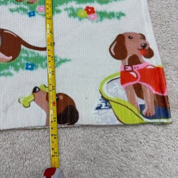 Dachshund Dog Print Button Front Cardigan Sweater Women's, Size XL - Picture 6 of 7